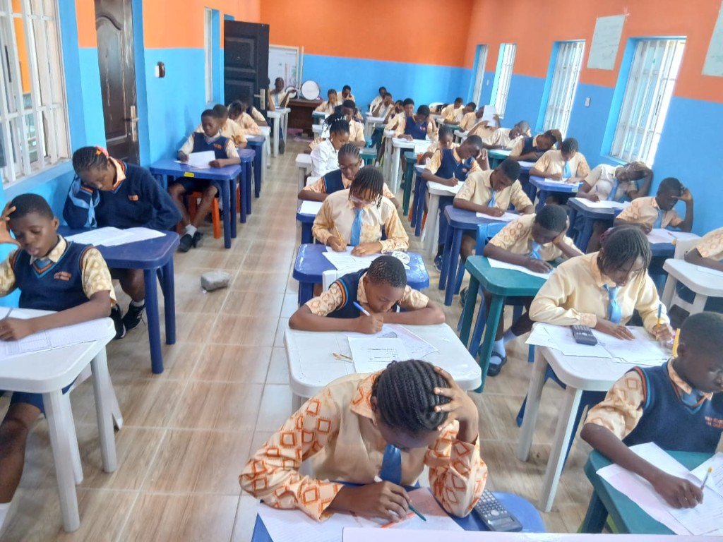 Students in classroom